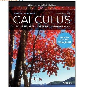 Wiley Calculus Textbook Eighth Edition Loose leaf Print Edition